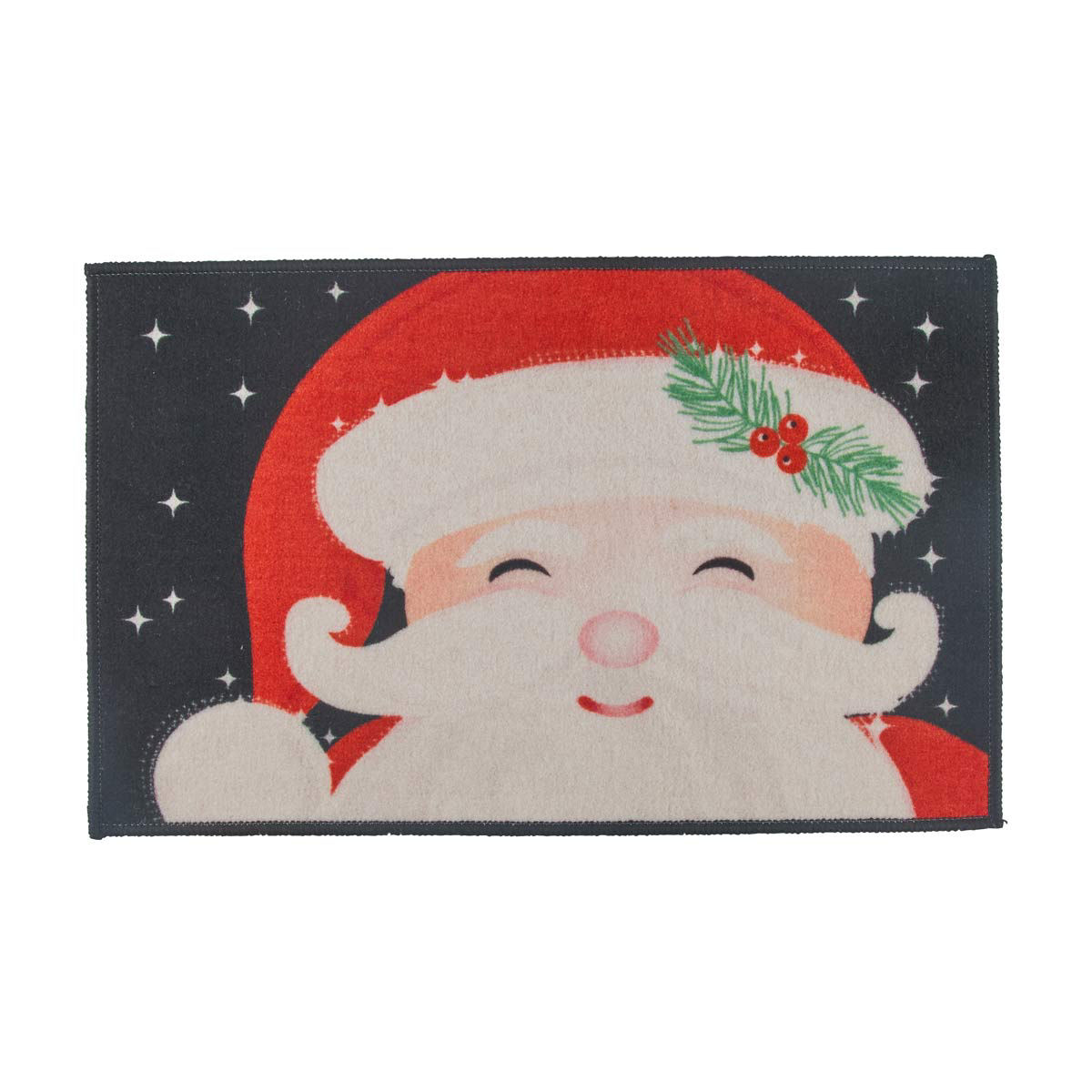 Christmas-Santa-Face-Print-Accent-Rug,-17x27-in