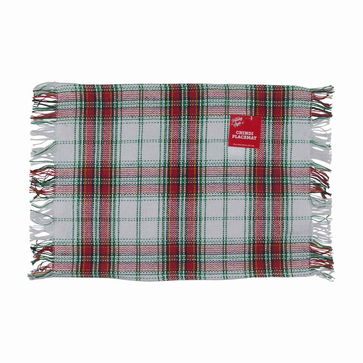 Holiday-Style-Christmas-Plaid-Chindi-Placemat,-13x18-in