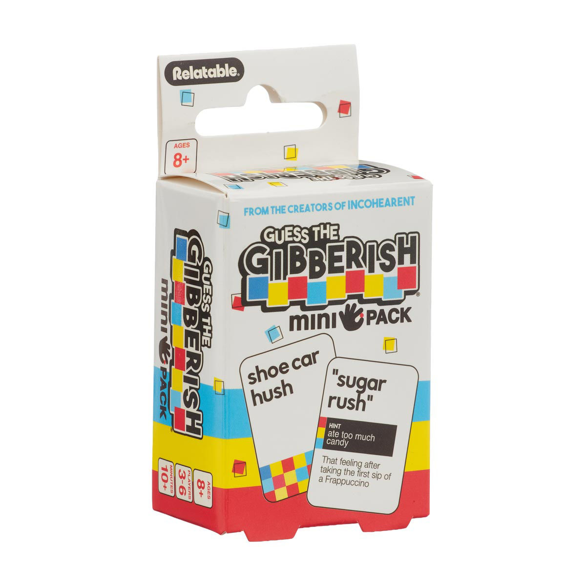 Relatable Guess The Gibberish Card Game, Mini Pack