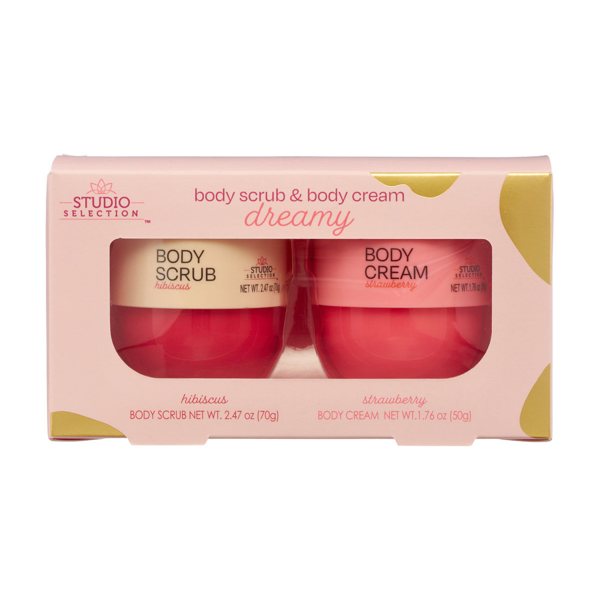 Studio Selection Dreamy Body Scrub & Body Cream Set