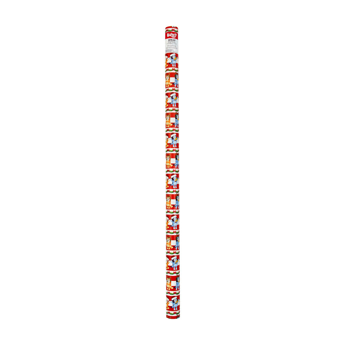 Bluey Christmas Gift Wrap, 50 sq ft