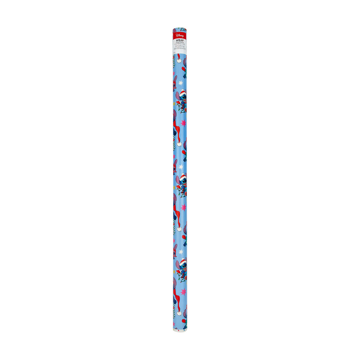 Disney Stitch Christmas Gift Wrap, 50 sq ft