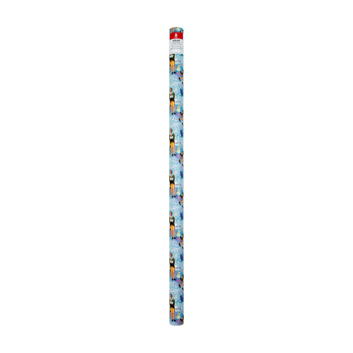 Elf 'Santa's Helper' Christmas Gift Wrap, 50 sq ft