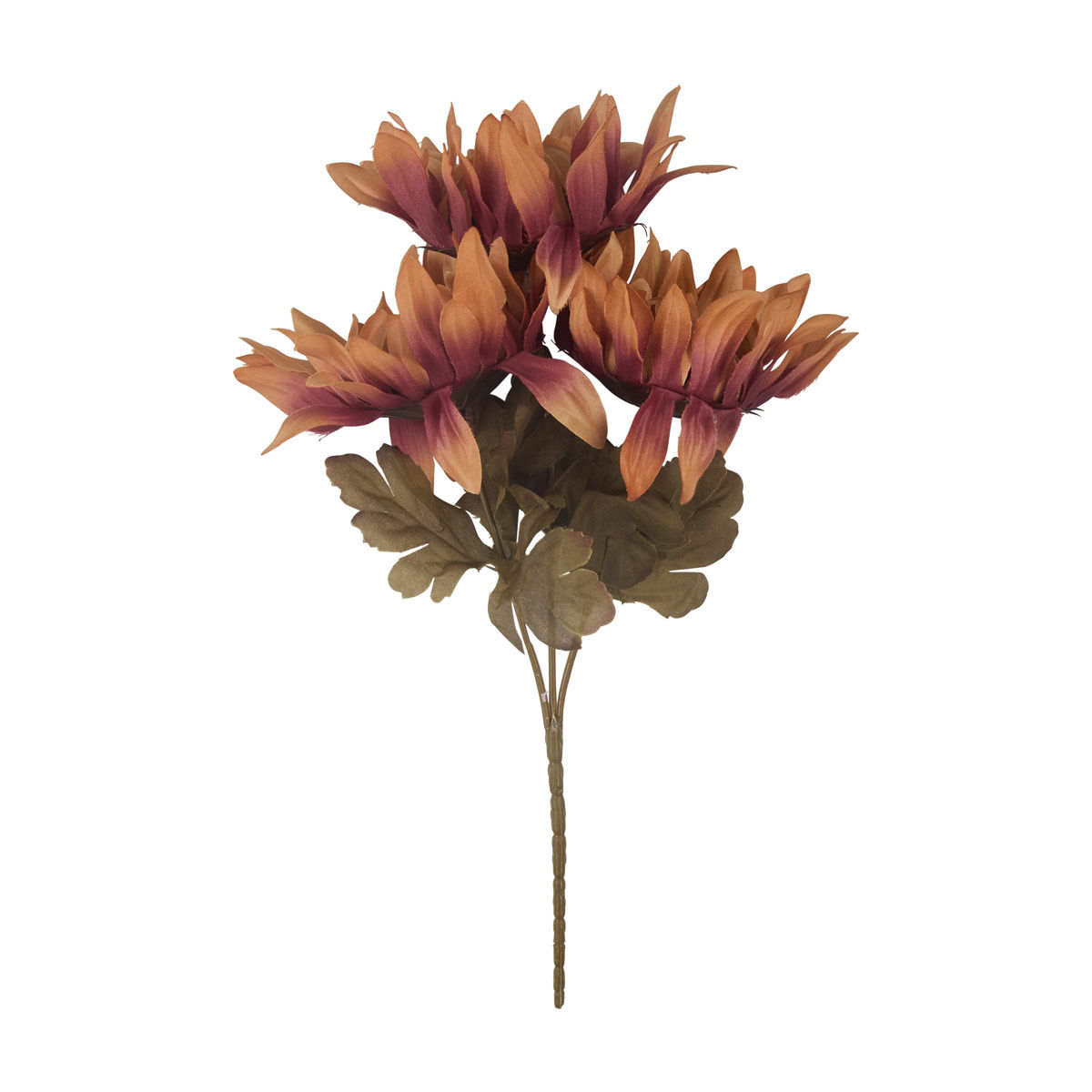 Harvest Halloween Brown Artificial Floral Stem Décor