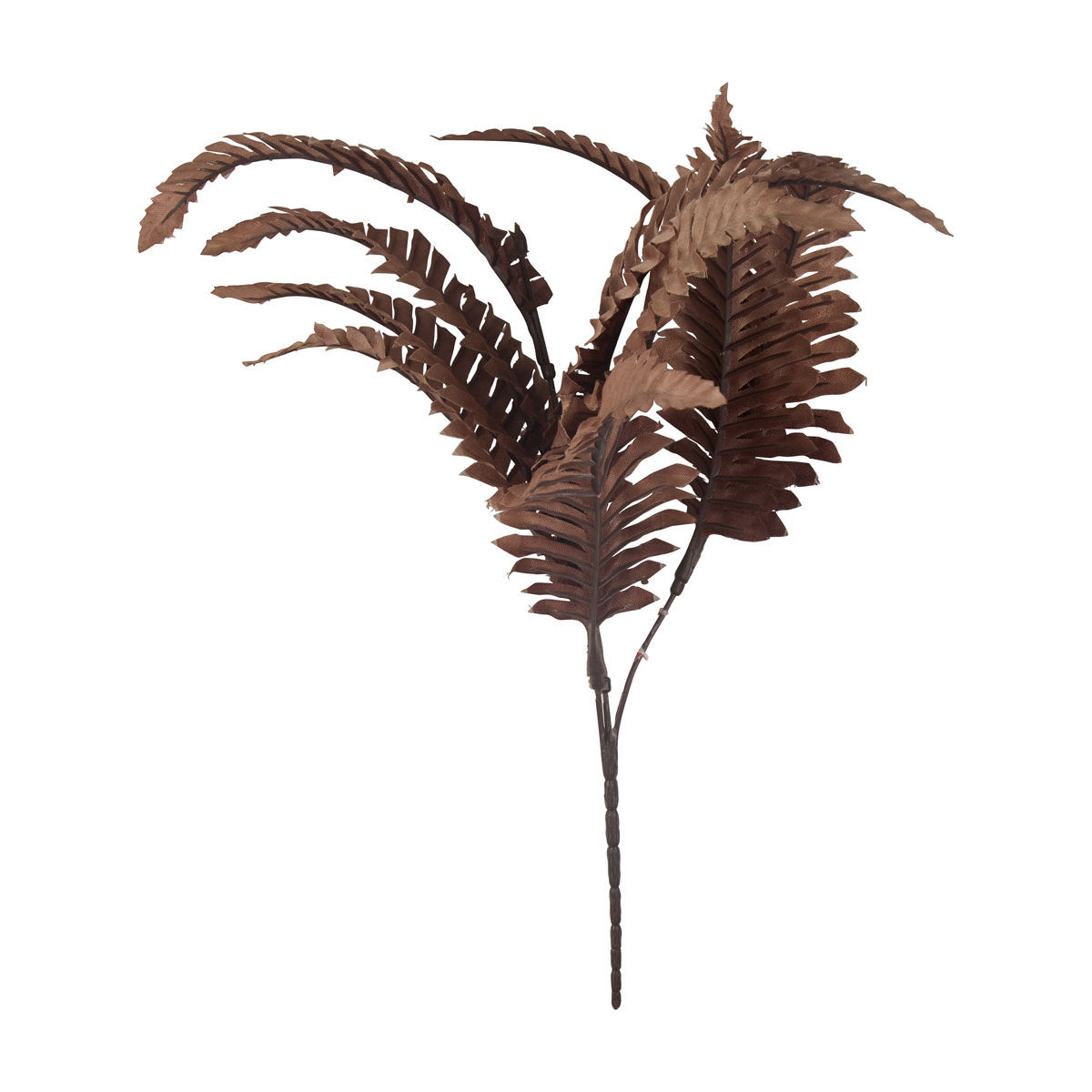 Harvest Halloween Artificial Brown Heather Leaf Stem Décor