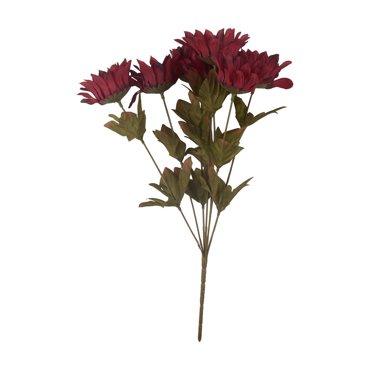 Harvest Halloween Red Daisy Artificial Floral Stem Décor