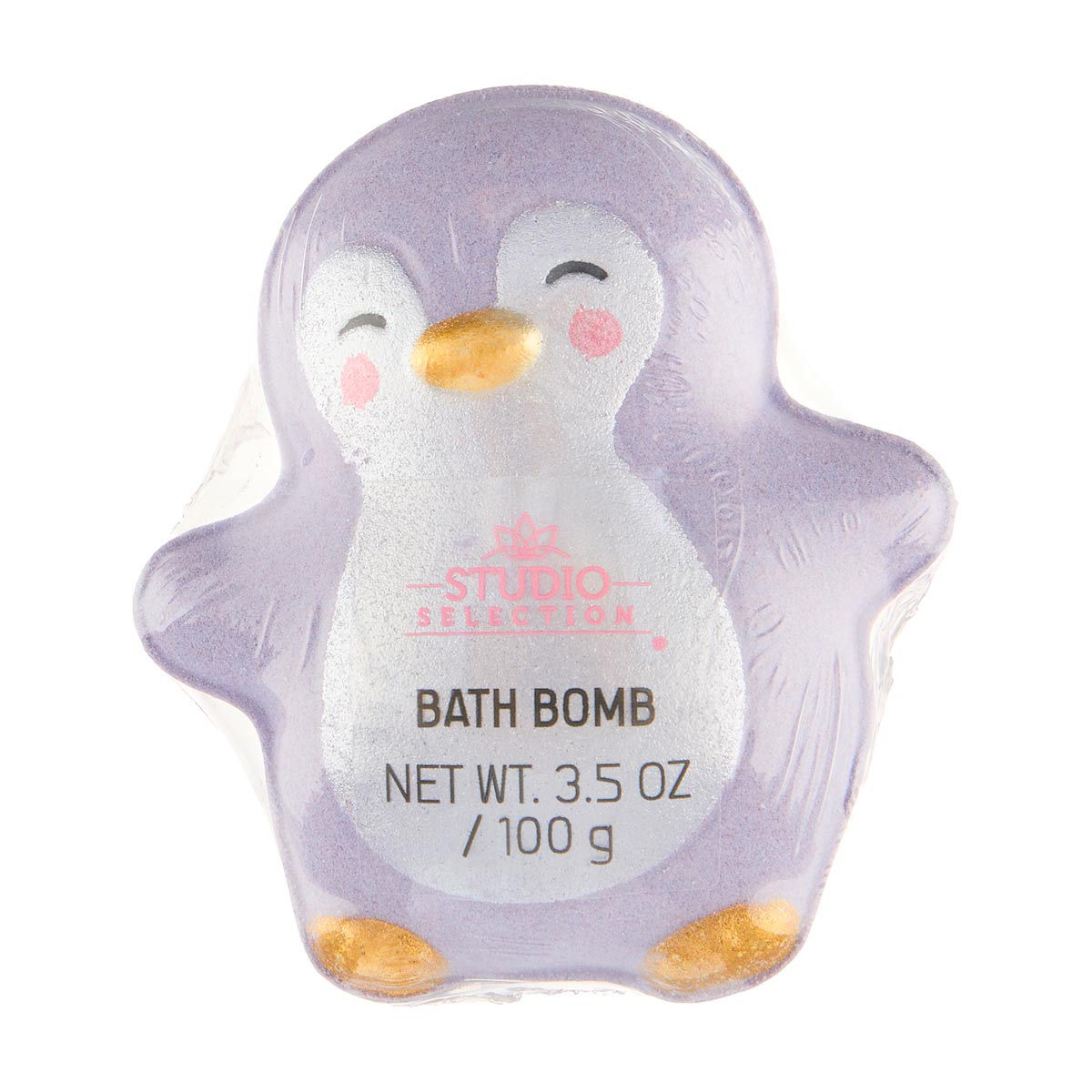 Studio Selection Penguin Shaped Bath Bomb, 3.5 oz