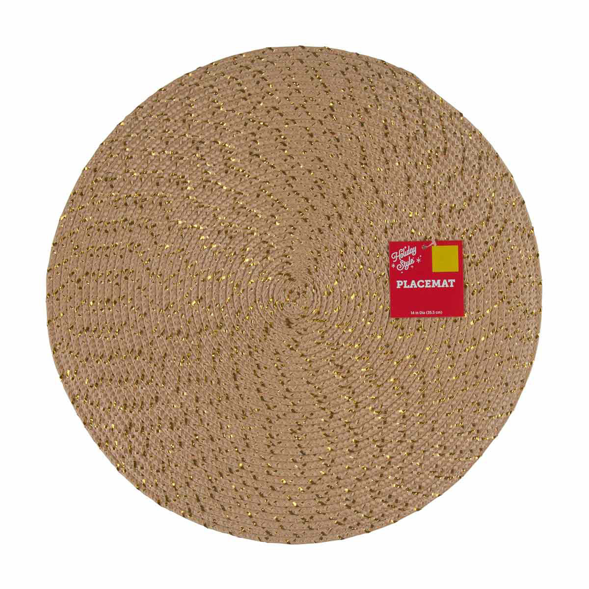 Holiday-Style-Christmas-Round-Metallic-Gold-Placemat,-14-in