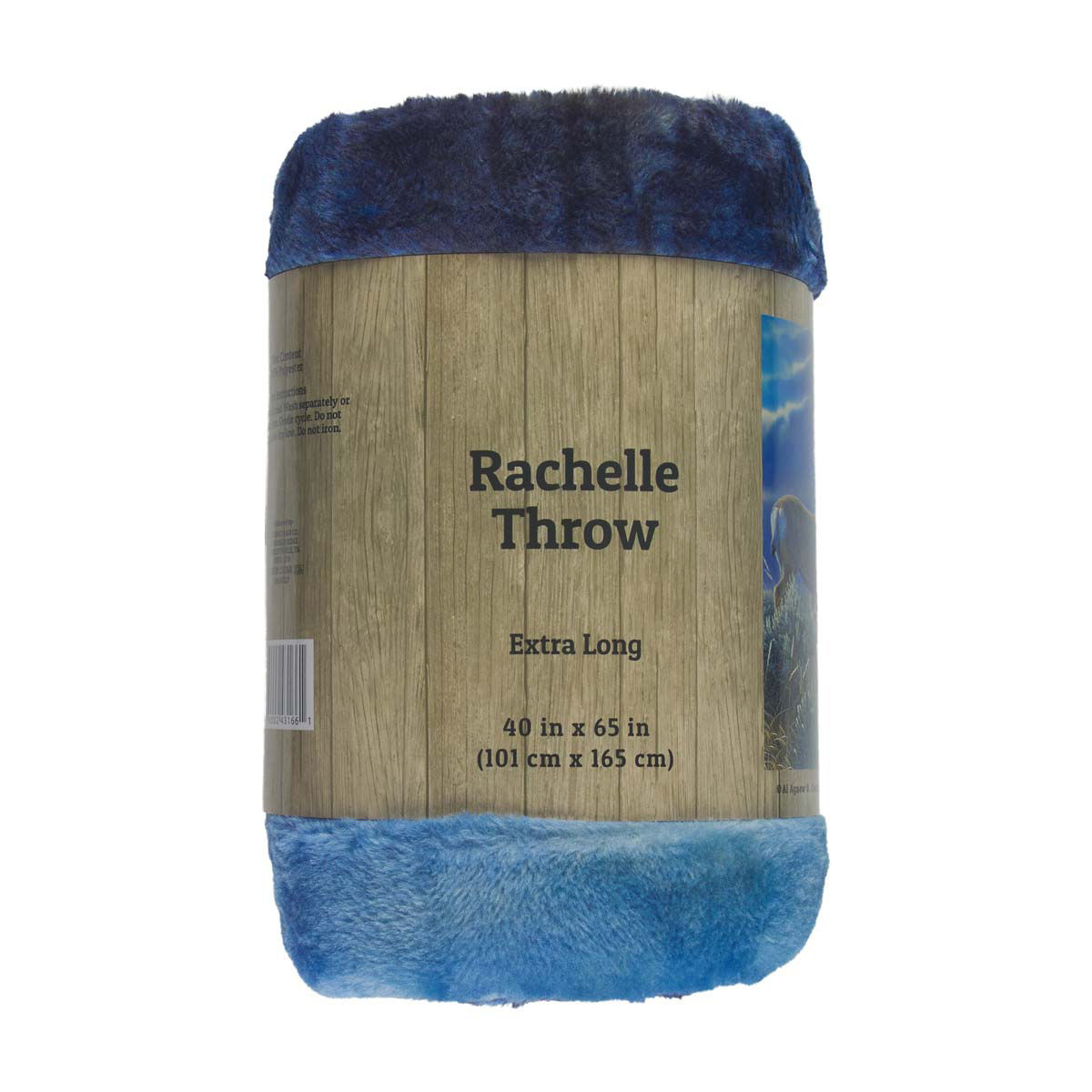 Rachelle Wildlife Deer Print Extra Long Throw Blanket, 40x65 in
