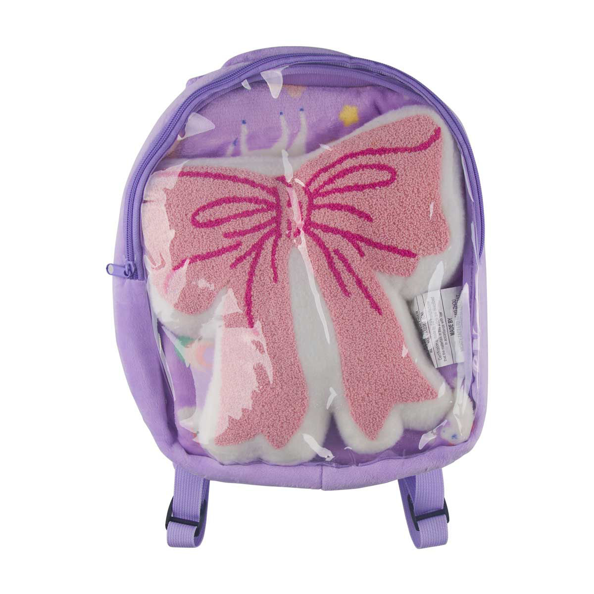 Fall Kids' Butterfly Character Plush Backpack Set, 3 pc