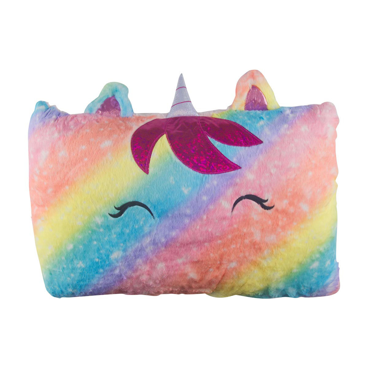 Fall Kids' Unicorn Character Plush Bed Pillow