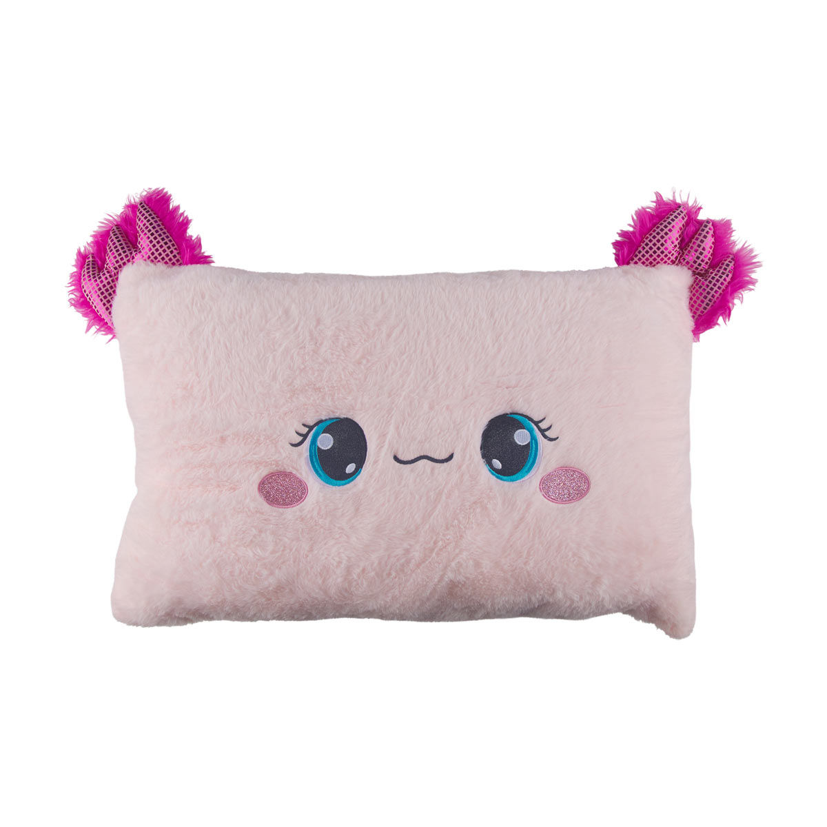 Fall Kids' Pink Axolotl Character Plush Bed Pillow