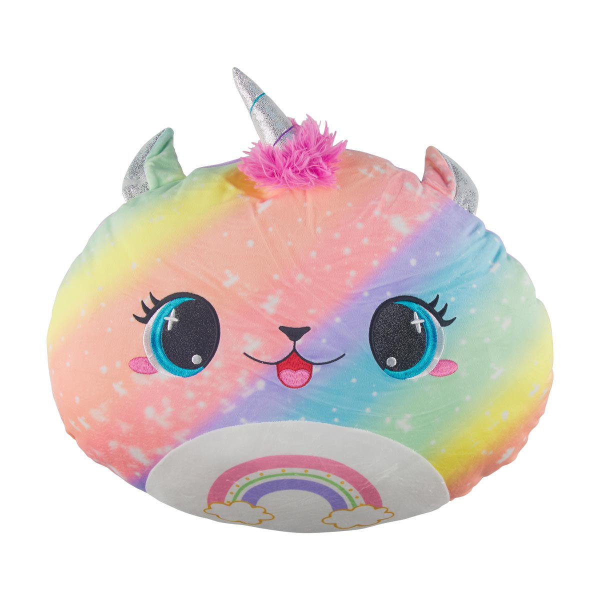 Rainbow Unicorn Squishy Plush Pillow