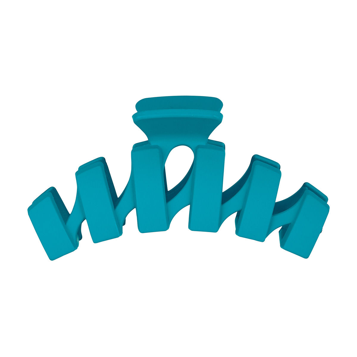 Teal Matte Jumbo Hair Claw Clip — Dollar General