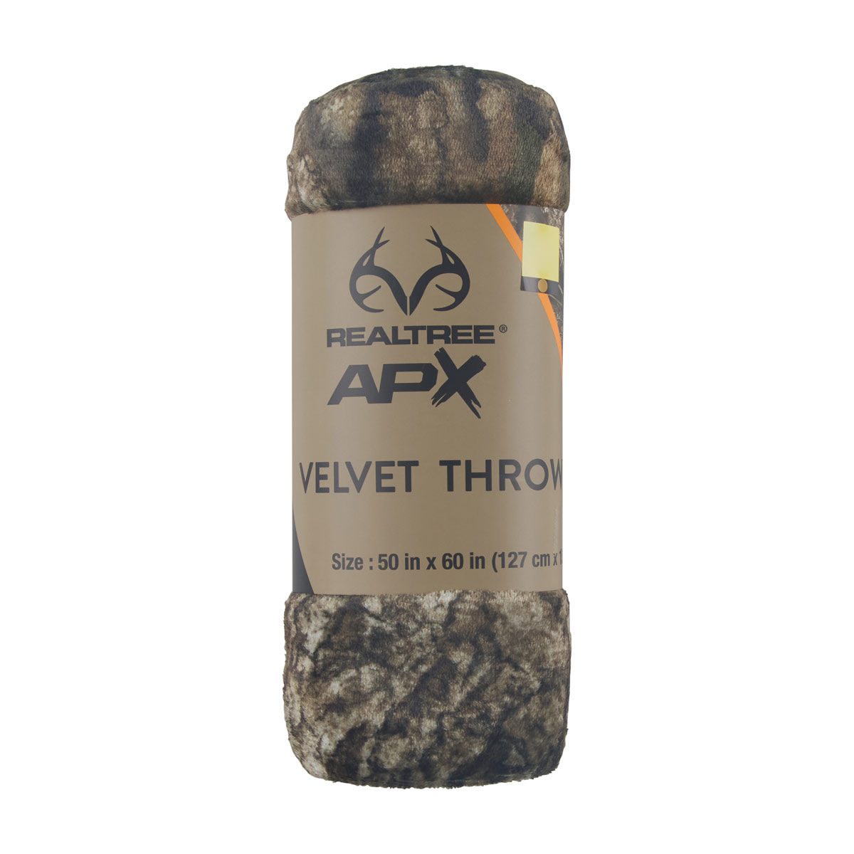 Realtree APX Camo Velvet Throw, 50x60 in
