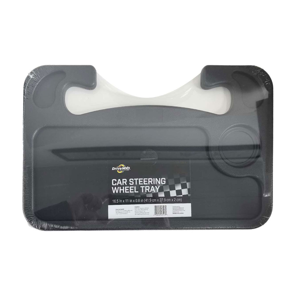 Drive MXD Black Car Steering Wheel Tray, 16.5x11 in