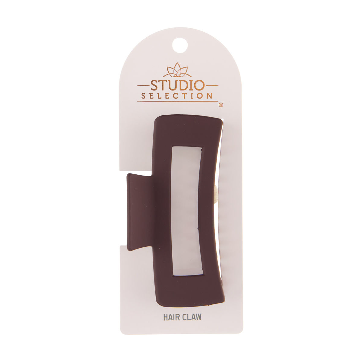 Studio Selection Large Brown Hair Claw Clip
