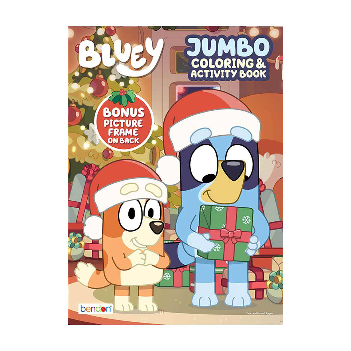 Bluey Jumbo Coloring & Activity Book