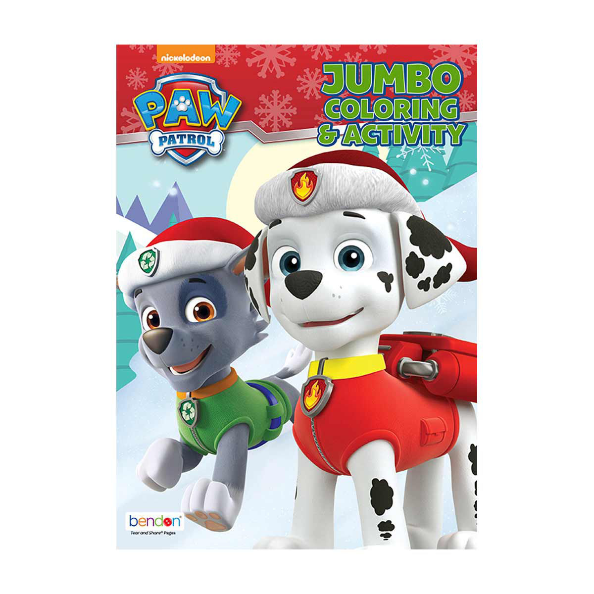 Nickelodeon Paw Patrol Jumbo Coloring & Activity Book