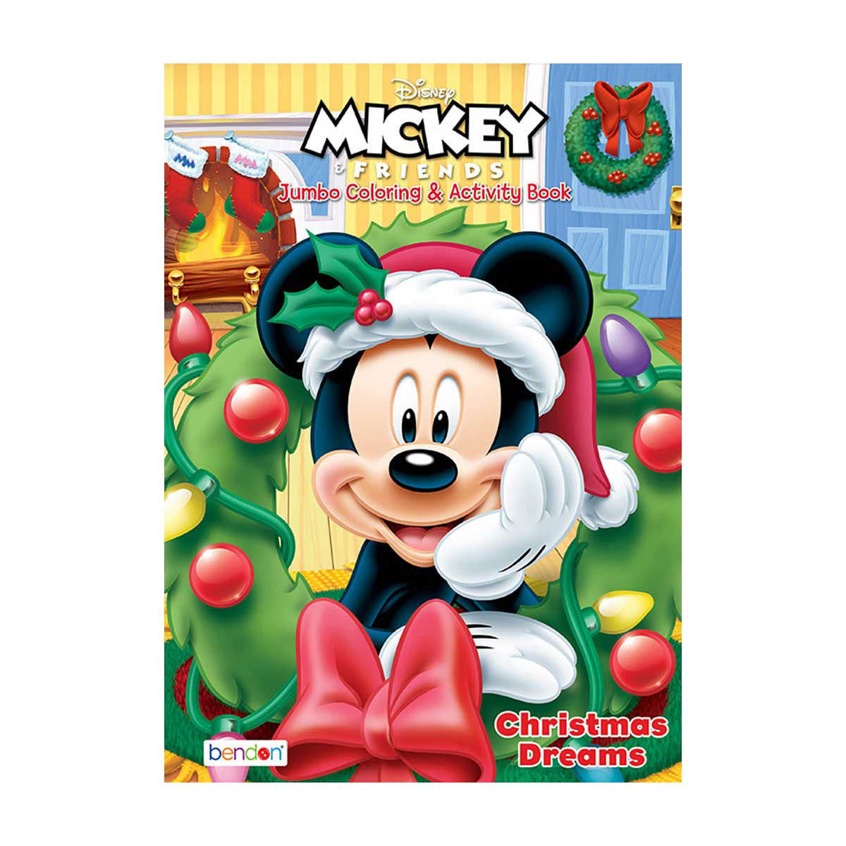 Disney Mickey & Friends Christmas Dreams Jumbo Coloring & Activity Book