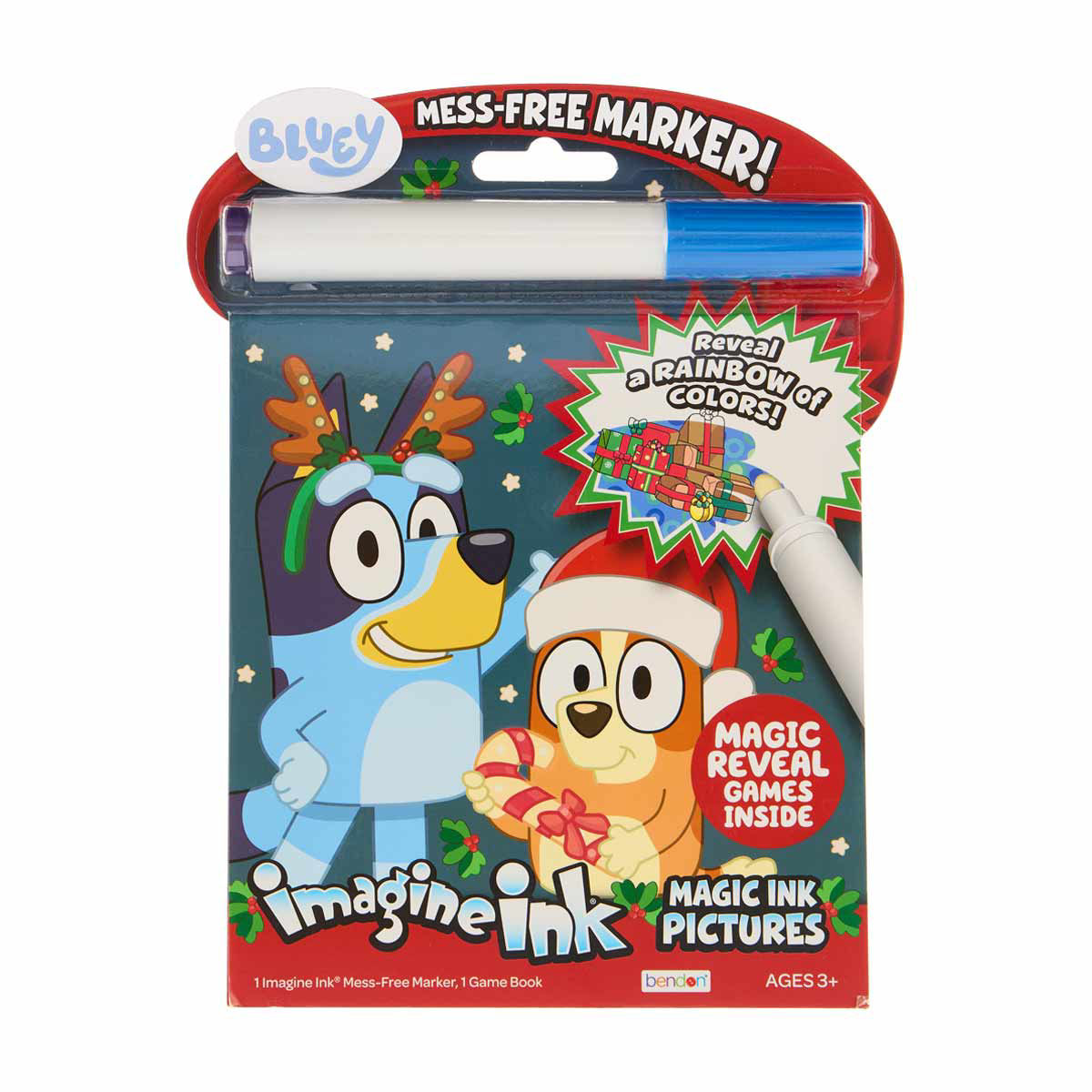 Bluey Christmas Imagine Ink Magic Ink Picture Book