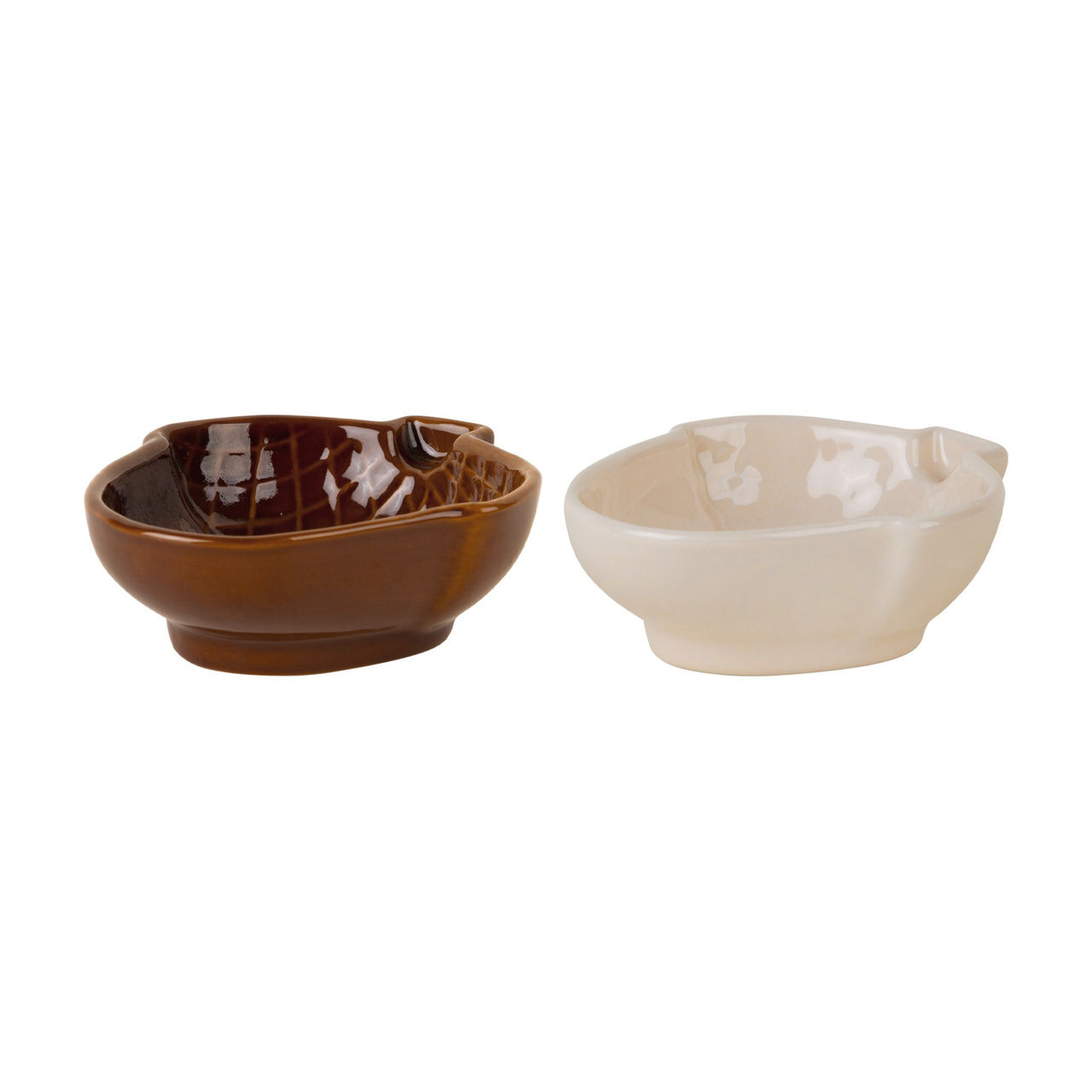 Mini Acorn Stoneware Bowls, 2 Assorted Colors