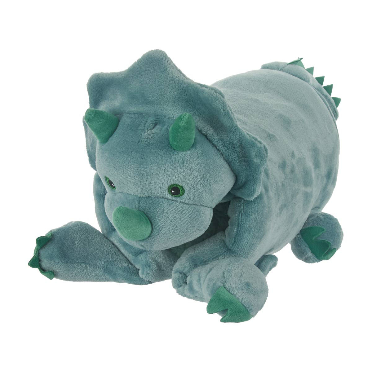 Fall Green Dinosaur Kids Throw & Plush Set, 2 pc