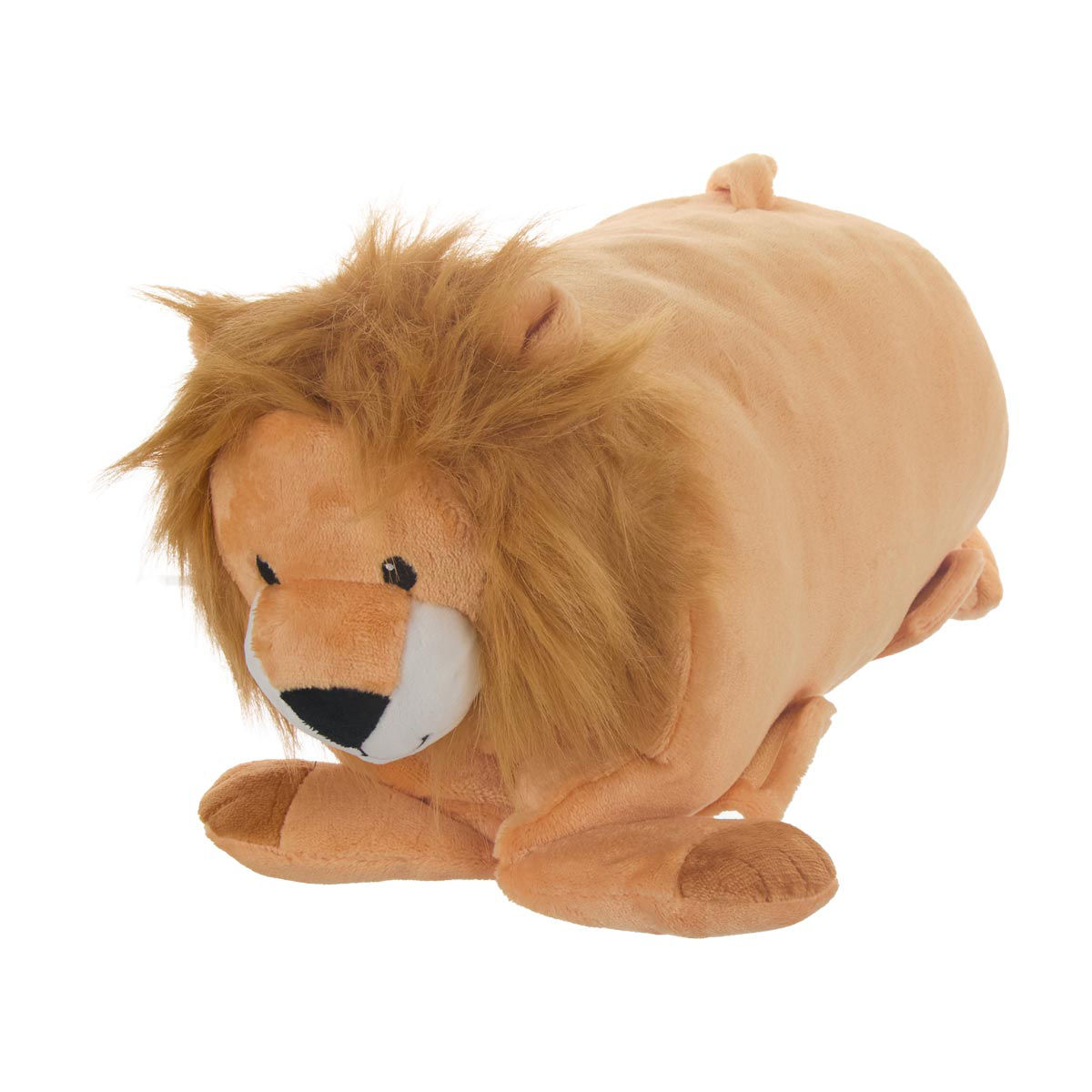 Fall Brown Lion Kids Throw & Plush Set, 2 pc