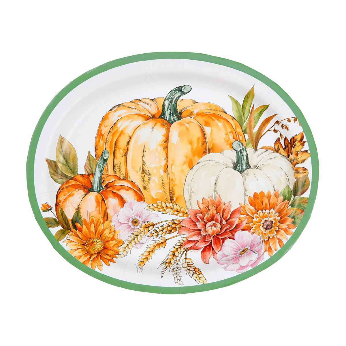 Cozy-Fall-Oval-Plates,-8-ct
