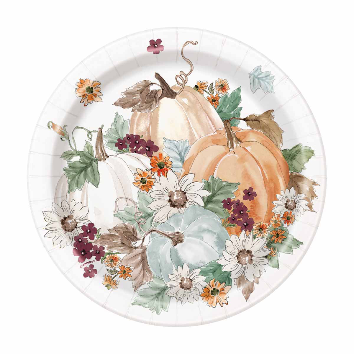 Autumn-Celebration-9"-Plates,-8-ct