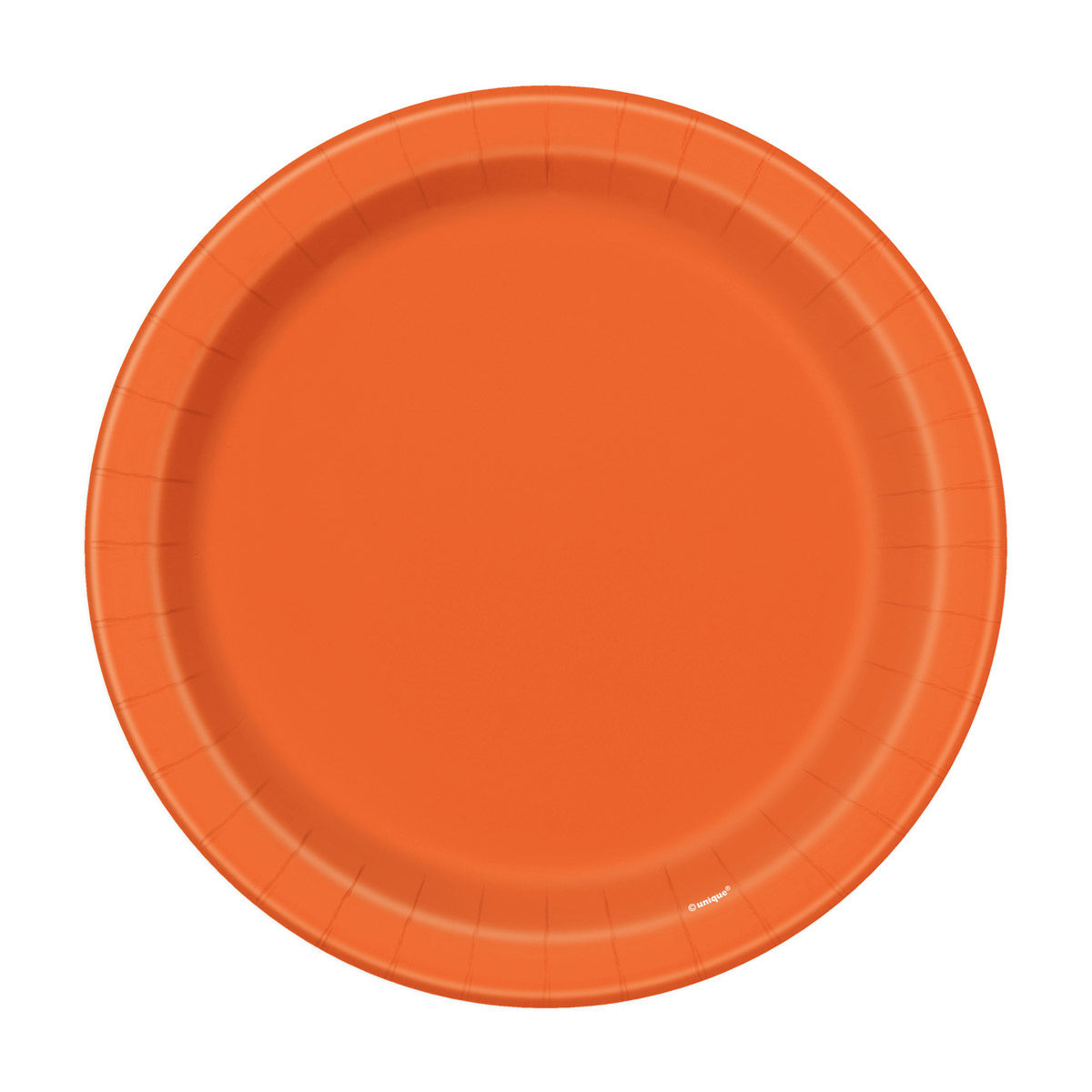 Orange Paper Plates, 9 in, 16 Count — Dollar General