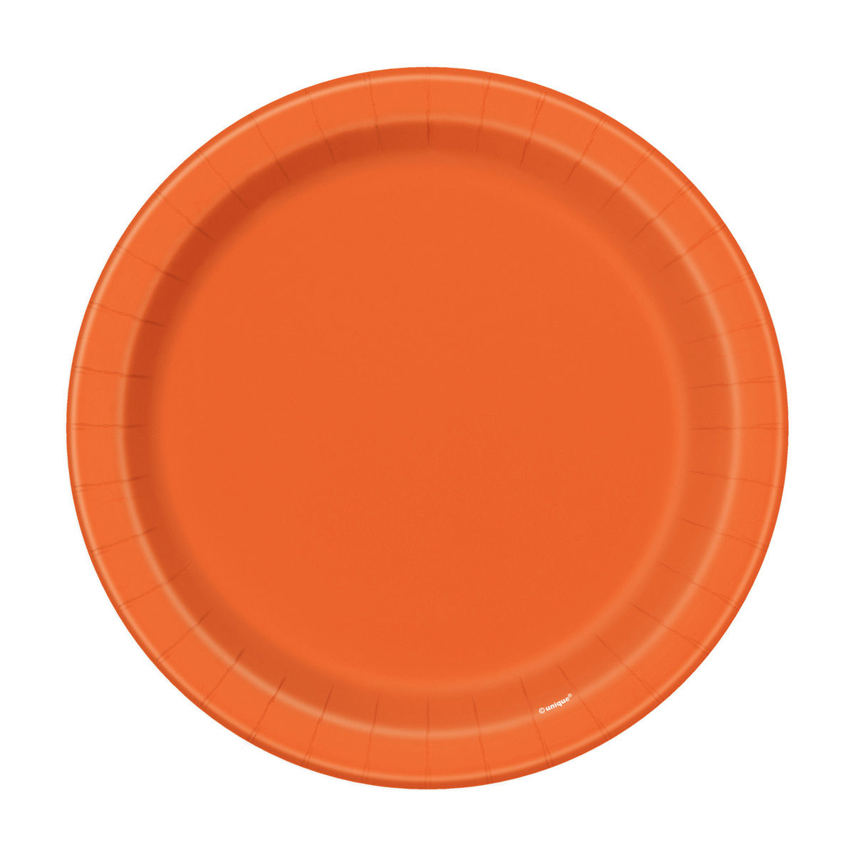 Orange Paper Plates, 7 in, 16 Count — Dollar General