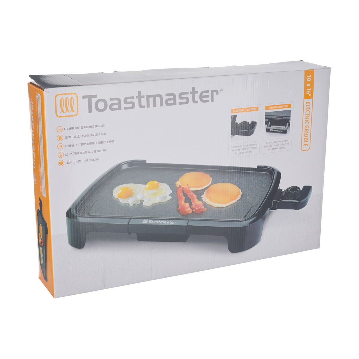 Toastmaster Fall Nonstick Electric Griddle, 10x16 in