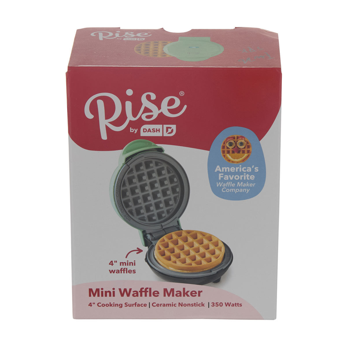 Rise by Dash Mini Waffle Maker