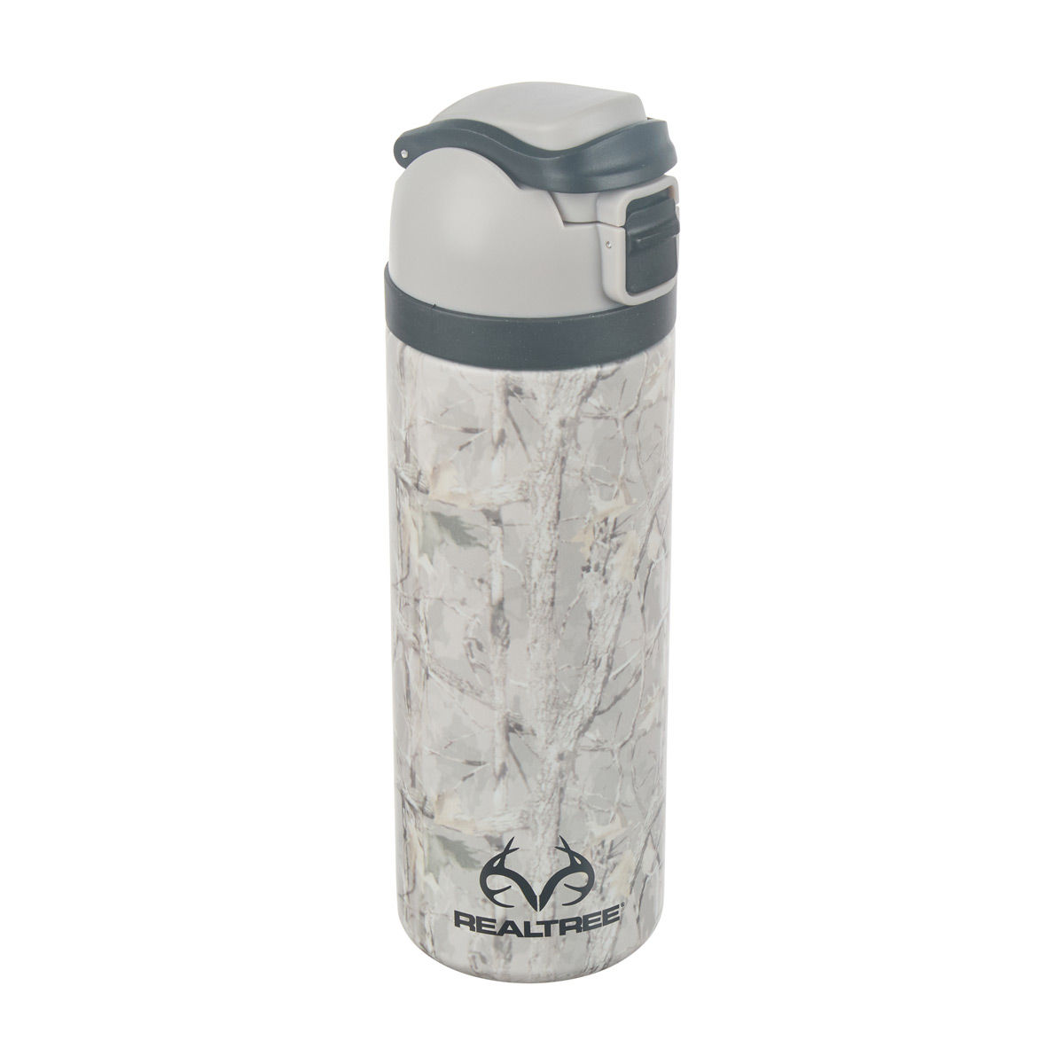 Realtree Fall Stainless Steel White Water Bottle, 24 oz