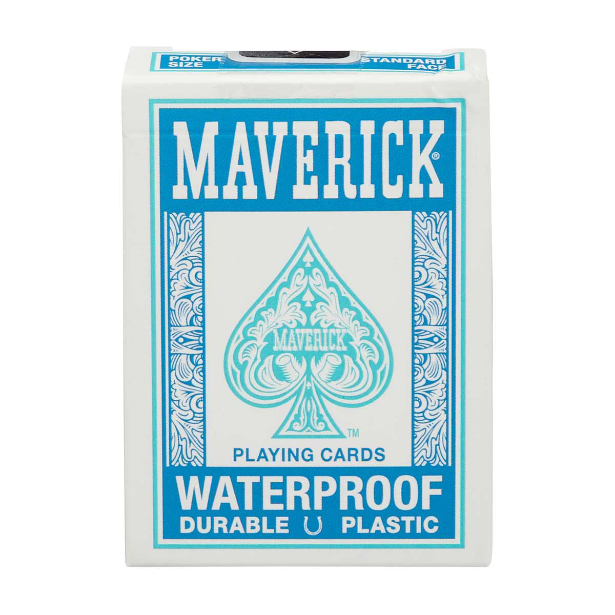 Maverick Waterproof Playing Cards, Blue