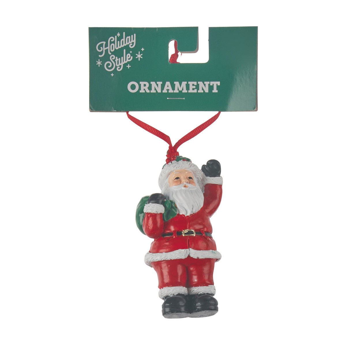 Christmas Resin Tree Ornament, 2 Assorted Styles