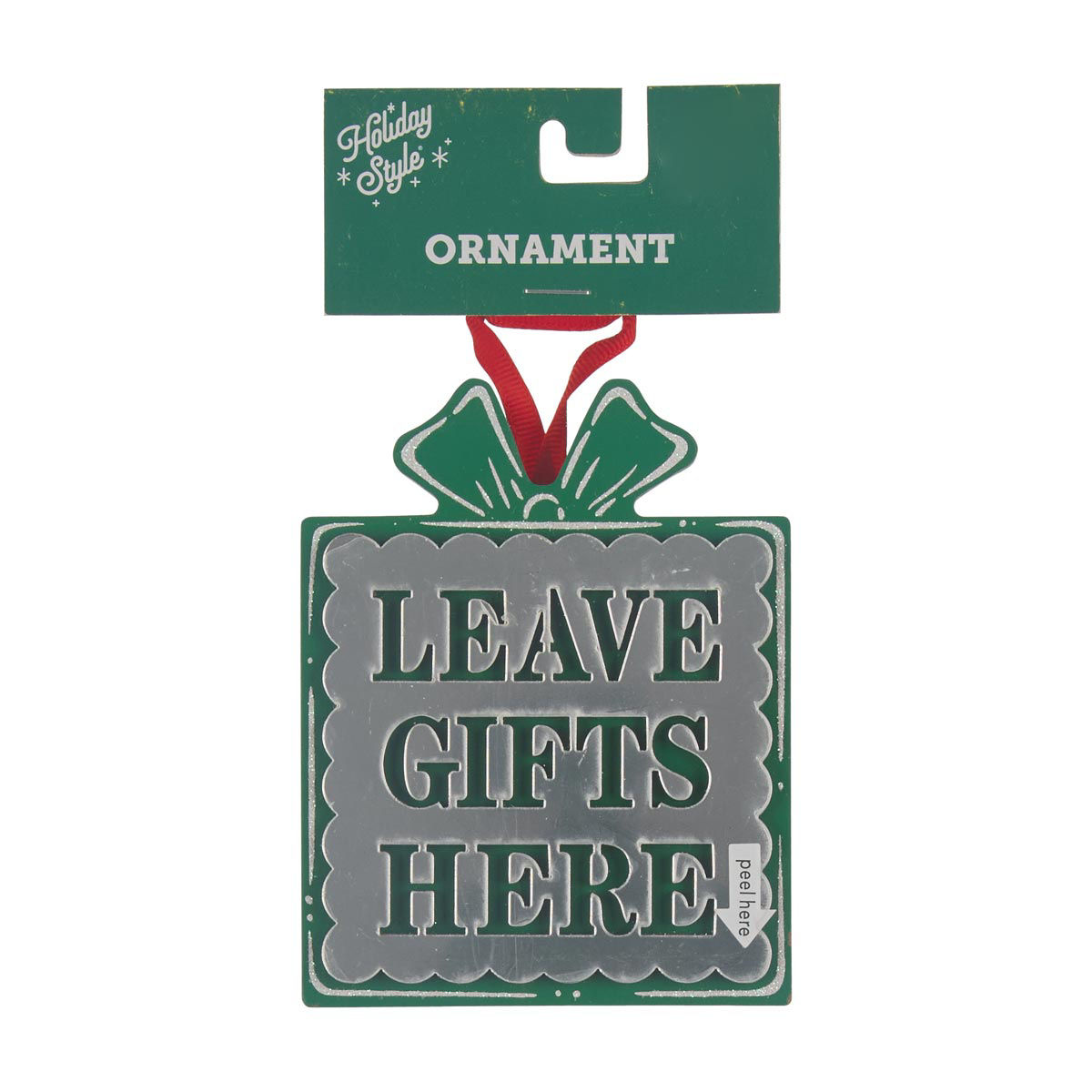 Holiday-Style-Christmas-Mirror-Gift-Box-Ornament,-2-Assorted-Designs