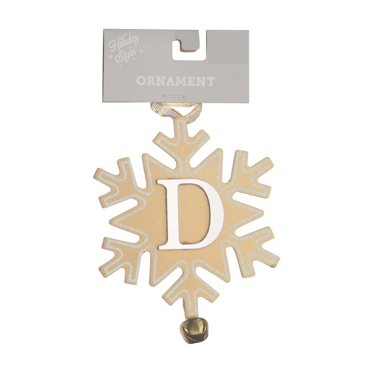 Holiday-Style-Christmas-Monogram-Snowflake-Ornament,-Assorted-Letters