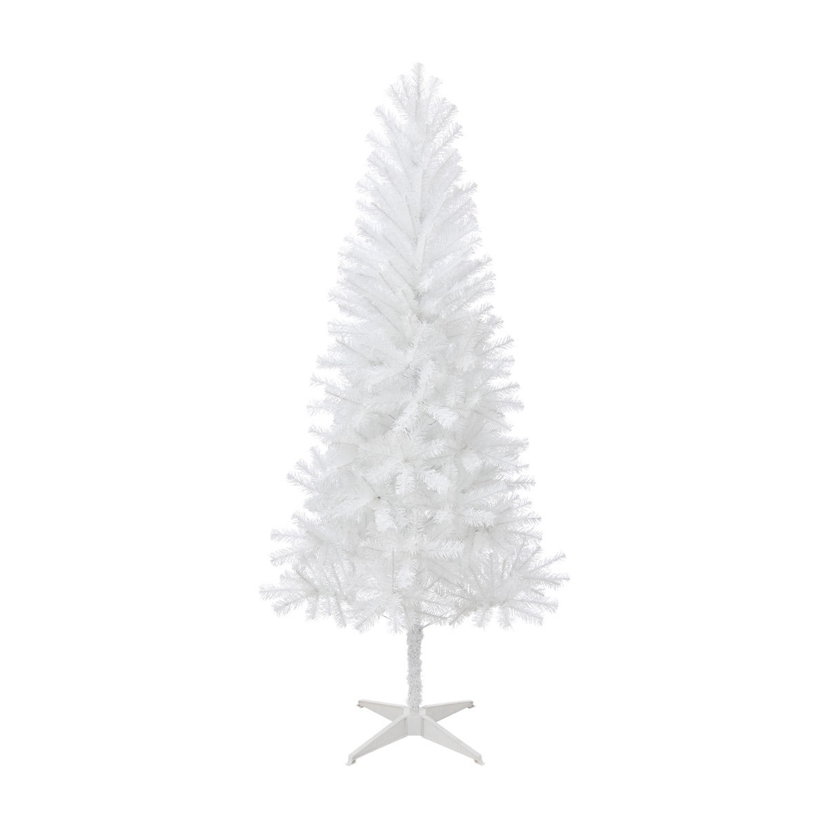 Christmas White Artificial Tree, 6 ft