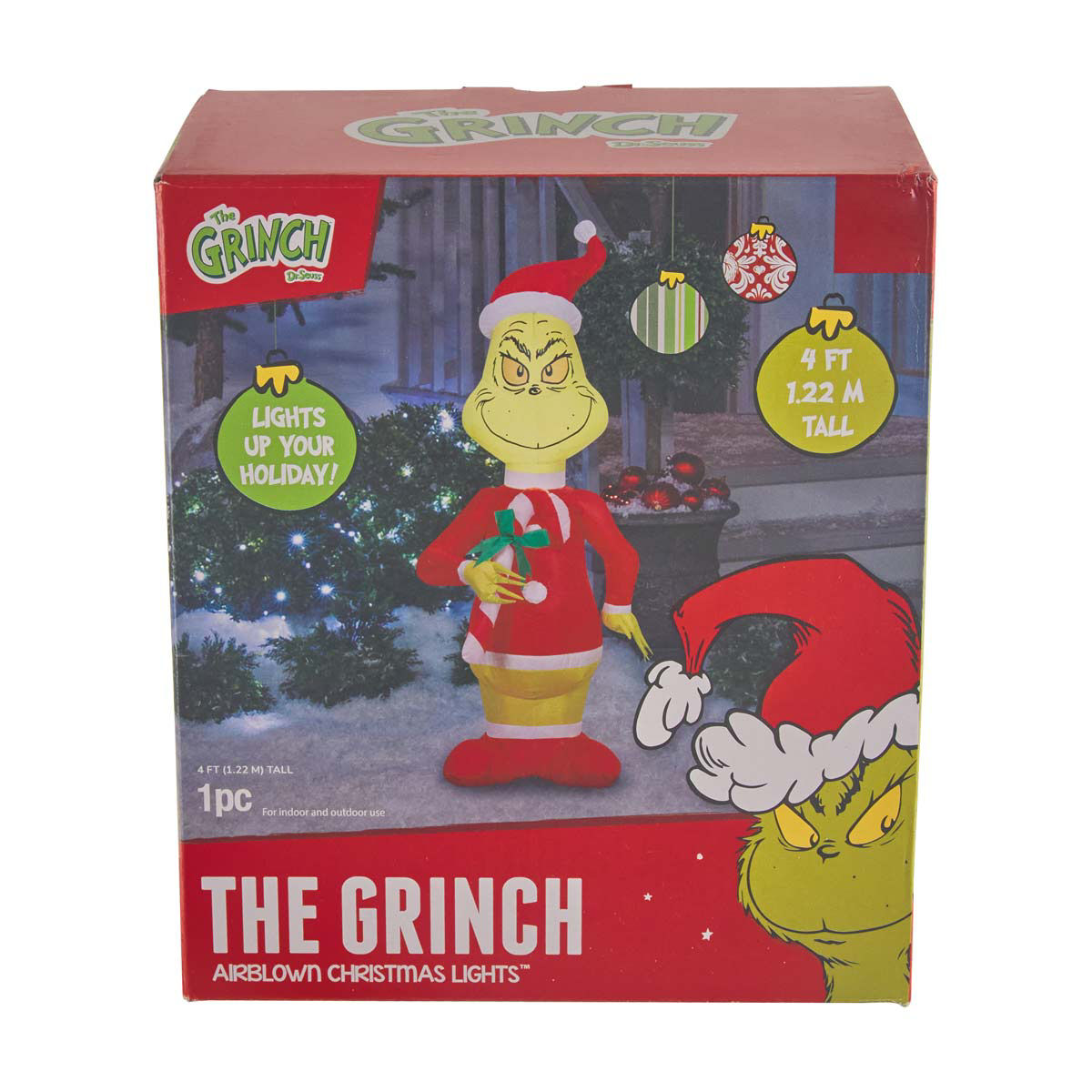 Christmas Licensed The Grinch Airblown Light-Up Inflatable