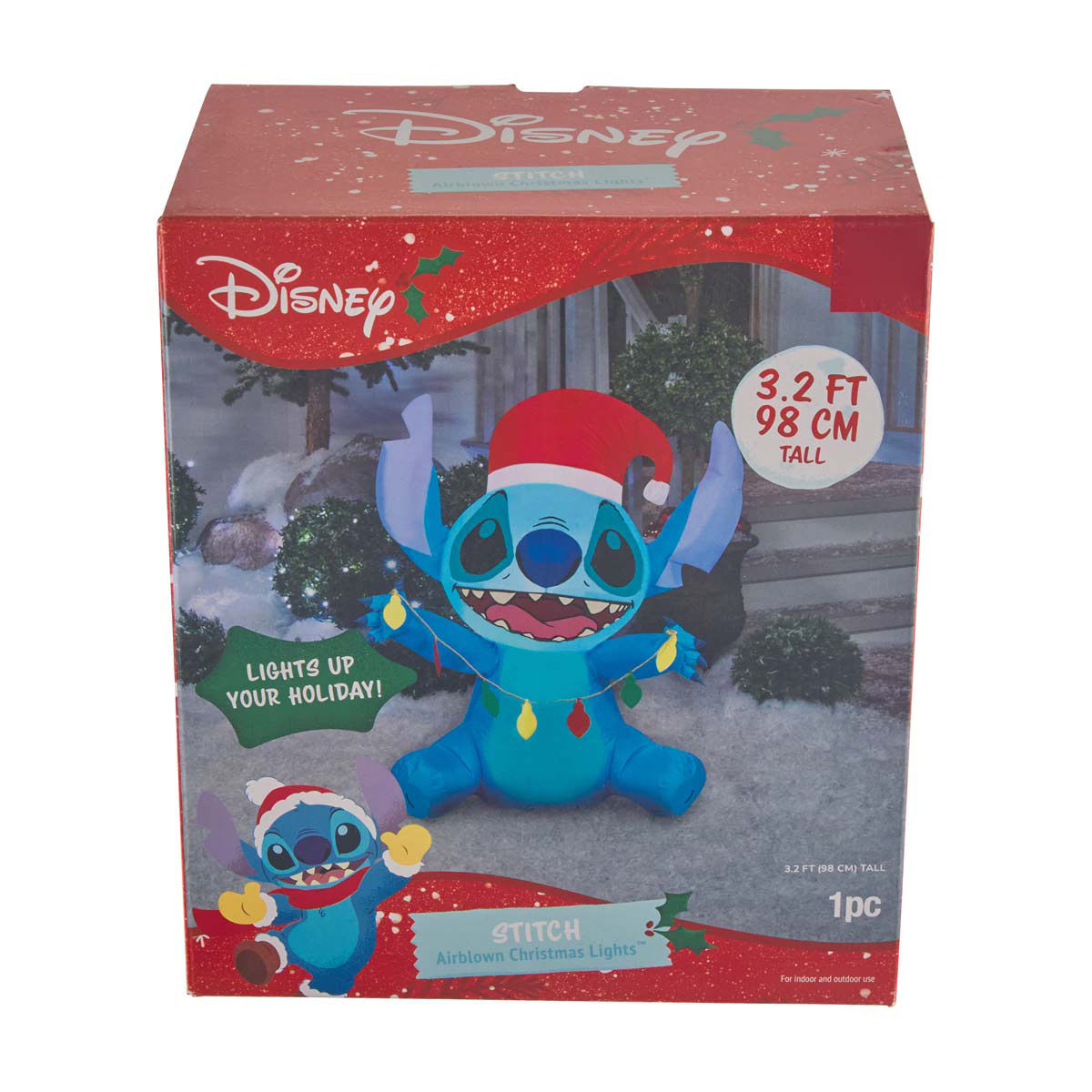 Disney's Stitch Airblown Christmas Light, 3.2 ft
