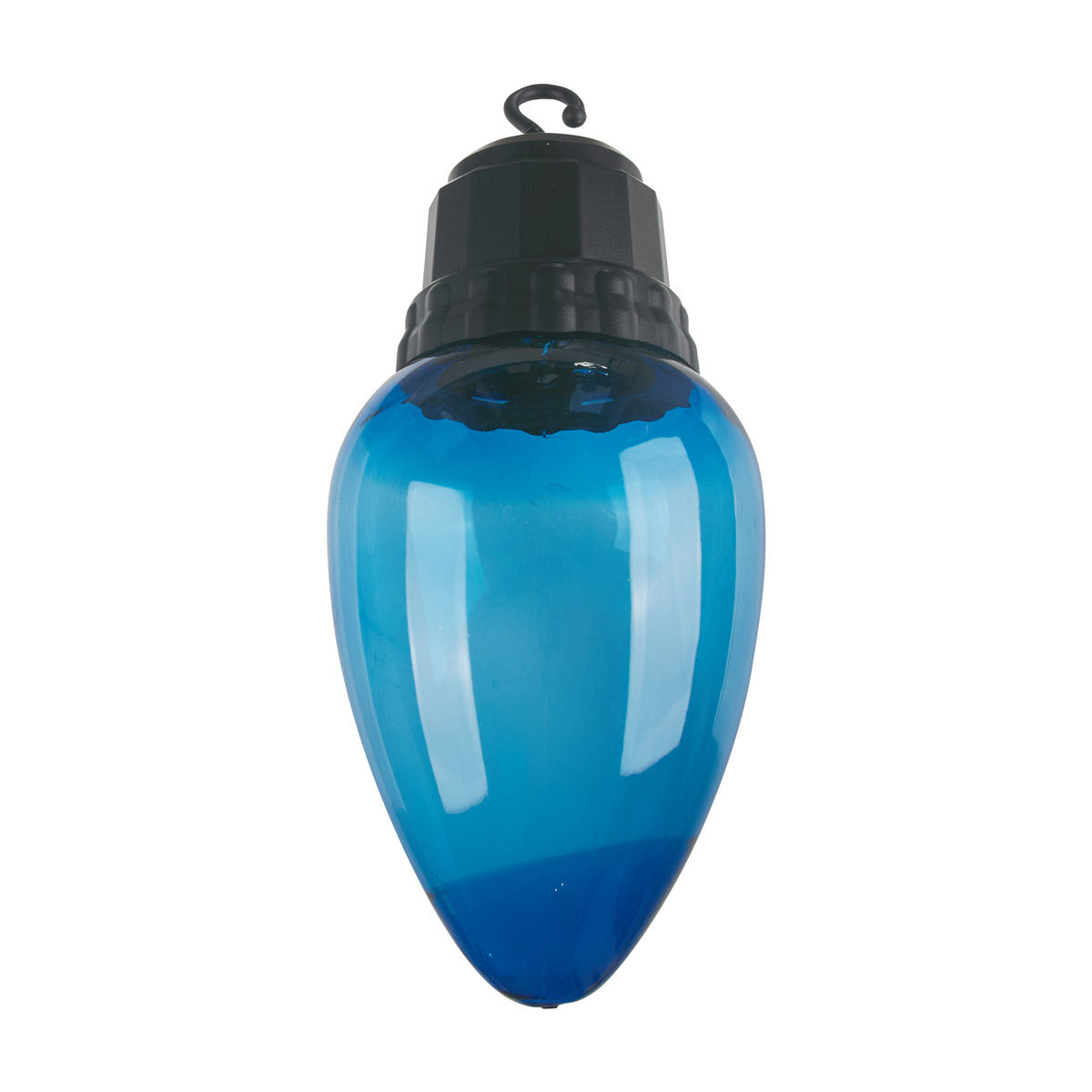 Christmas Battery Operated Giant LED Light Bulb Ornament, 3 Assorted Colors