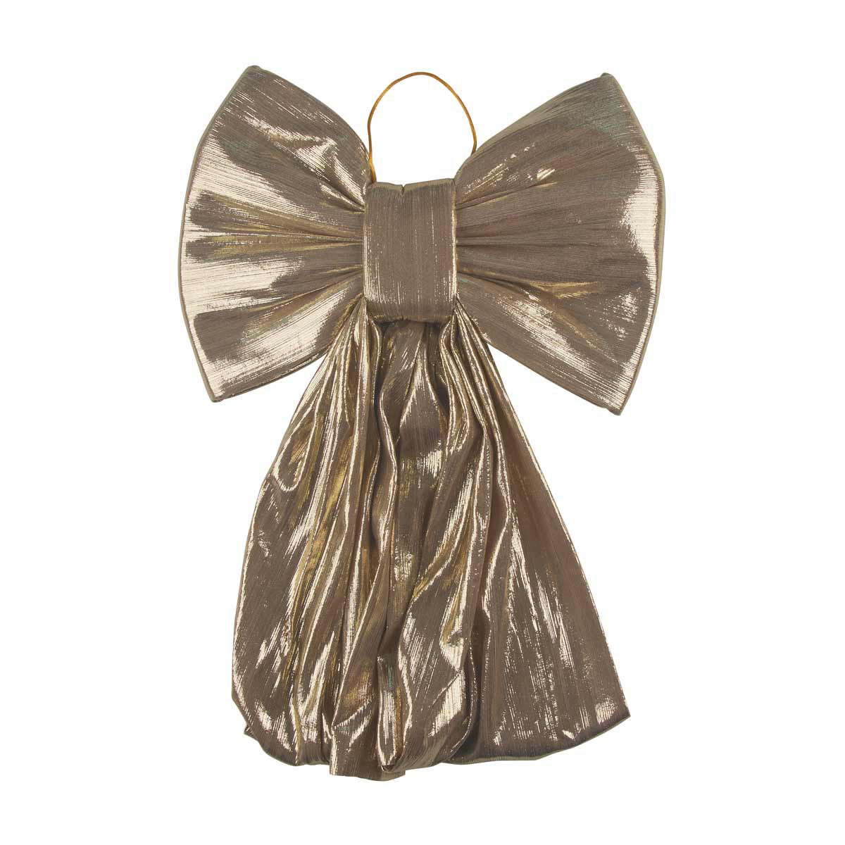 Christmas Jumbo Deluxe Metallic Gold Bow Décor