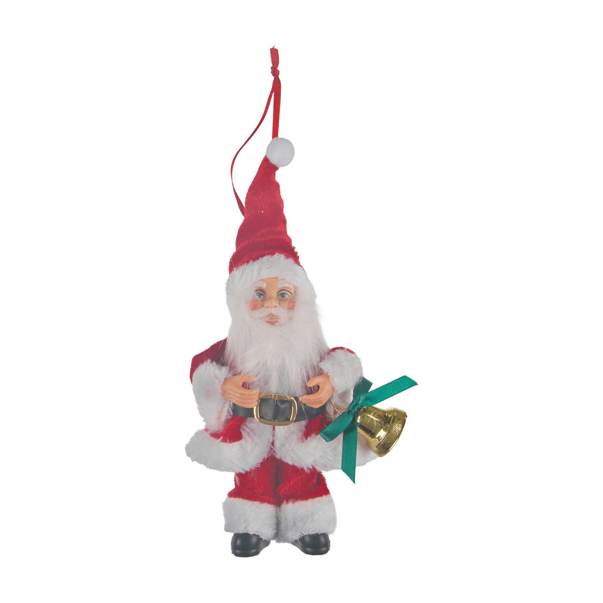 Christmas-Santa-Figurine-Ornament,-4-Assorted-Designs