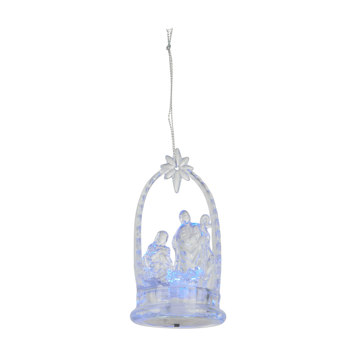 Christmas Light-Up Nativity Ornament, 2 Assorted Styles