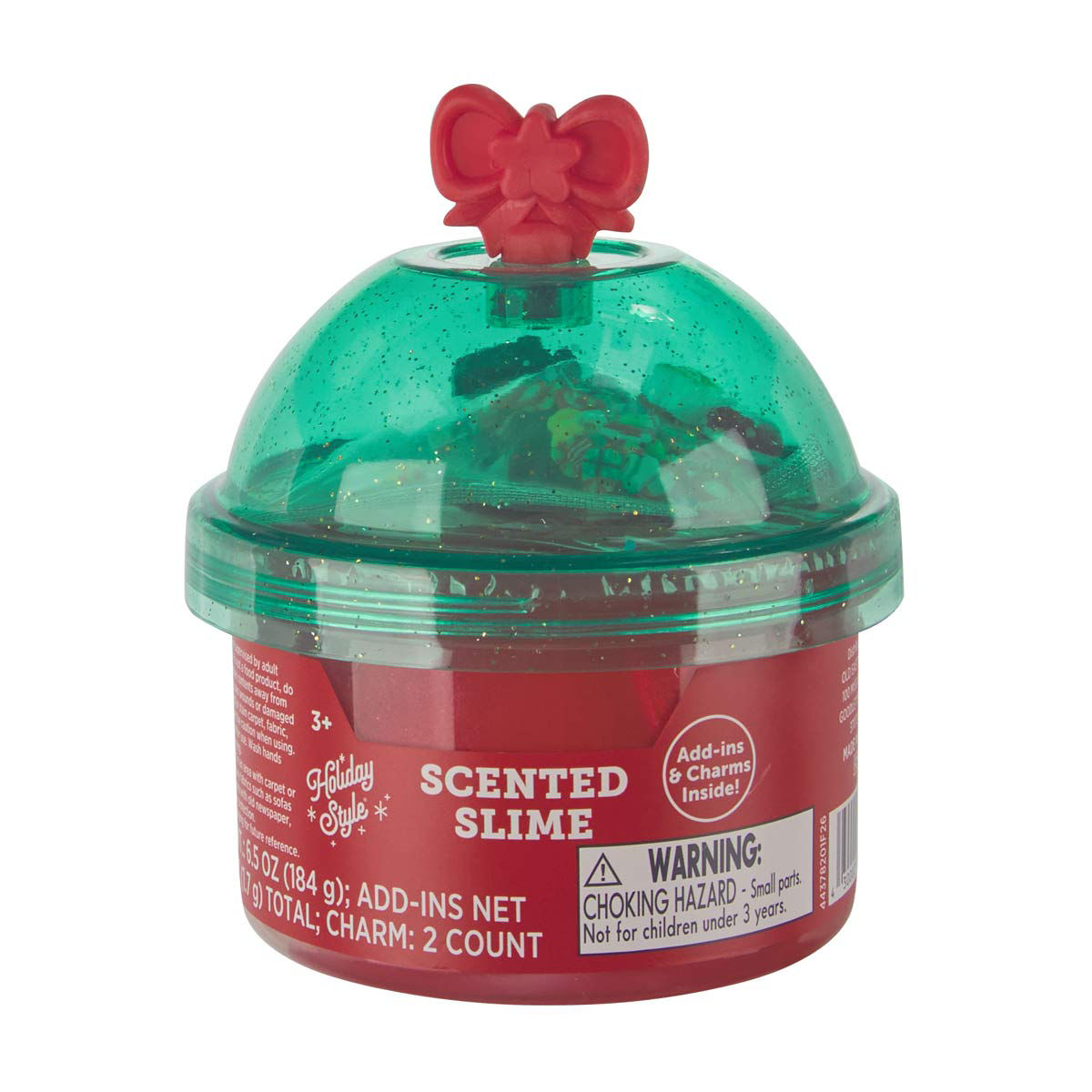 Holiday Style Christmas Scented Slime Craft Kit with Add-Ins