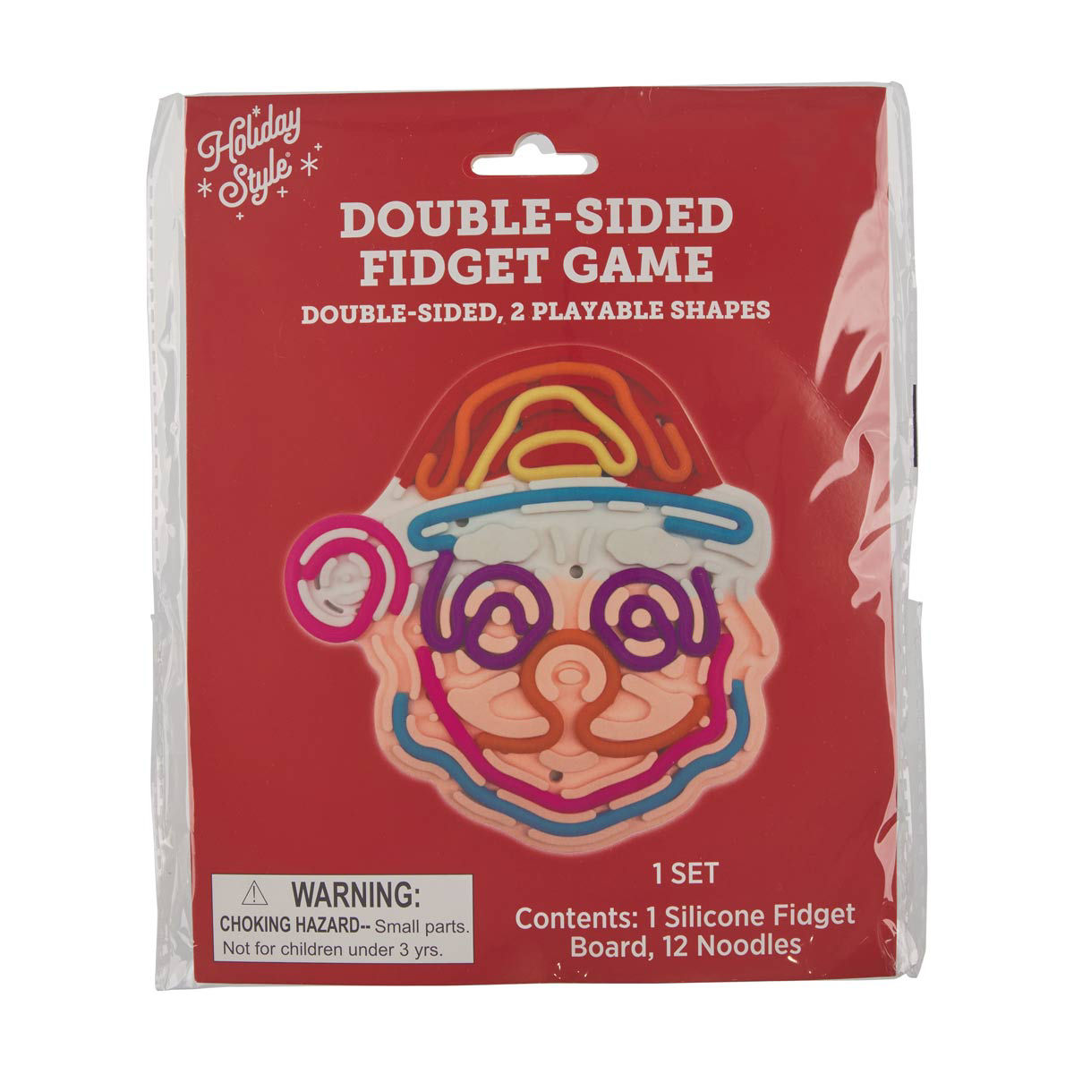 Holiday Style Christmas Lacing Activity Board, 2 Assorted Designs