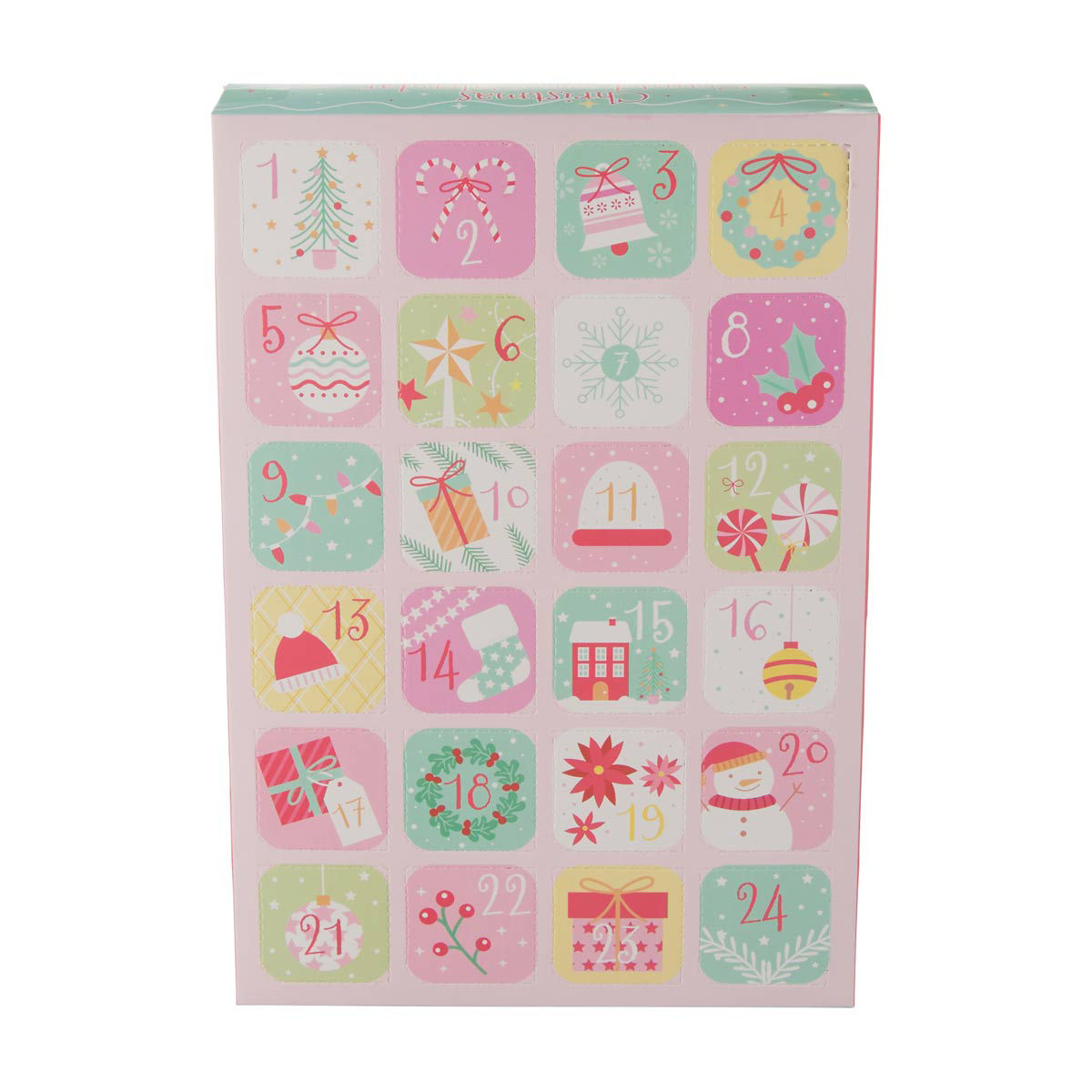 Christmas Novelty Advent Calendar, 4 Assorted Designs