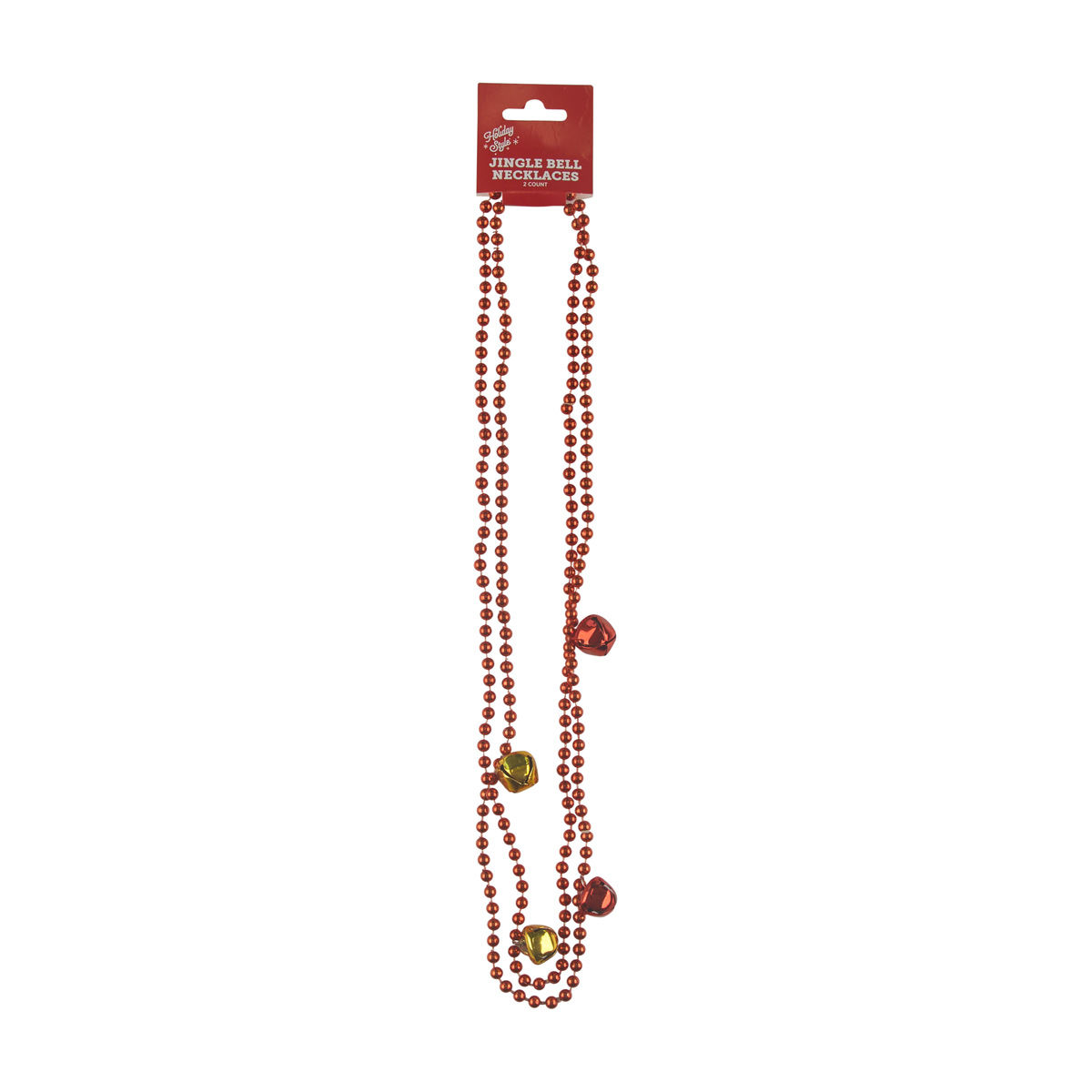 Christmas Long Beaded Necklace